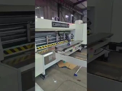 Automatische drukmachine voor het snijden van karton