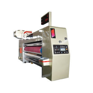 High Speed Vierkleurige gegolfde kartonnen doos Printing Slotting Die Cutting Machine voor doos maken