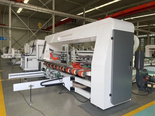 Gluer Gluer Geaffineerde kartonnen doos Machine Compacte structuur