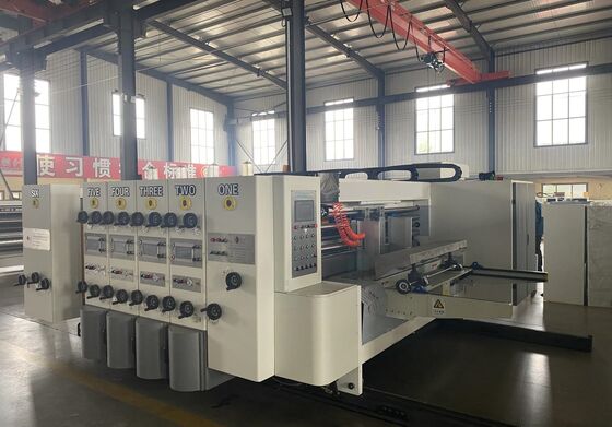 Machinery Test Provided carton offering paper Corrugated Carton Box Machine