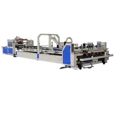 Volledig Automatische 2600mm Pneumatische Machine 4 van Gluer van de Kartonomslag 6 Hoek Golfdoos