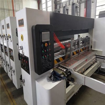 Geautomatiseerde Flexo Printer Stansmachine voor Golfkarton