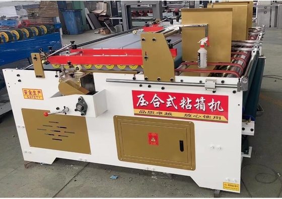 Semi-automatische lijmmachine voor kartonnen dozen