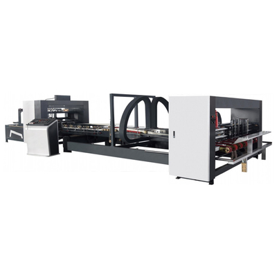 High Speed Stitching Carton Gluer Folder Machine roestvrij staal