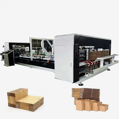 Servomotor vouwdoos Gluer Automatische Mini Stapler Stichting