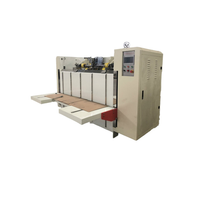 Semi-automatische stitcher stapler gegolfde kartonnen doos machine