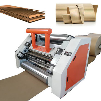 E Fluit 1400mm Enige Facer Golfmachine Automatisch voor de Doosproducten van het Kartonkarton