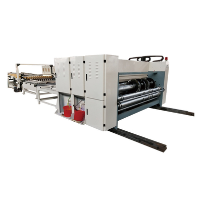 Loodrand die de Machine van de Printerslotter die cutter van 4 Kleurenflexo voedt
