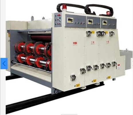 Kettingsvoeder 3 Kleuren50pcs/Min Flexo Printer Slotter Die Snijder
