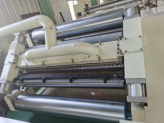 Het plooien van Enige Facer-Kartondoos die Machinelegering Fluter maken